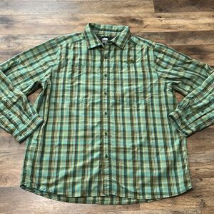 The North Face long sleeve button down shirt size XL